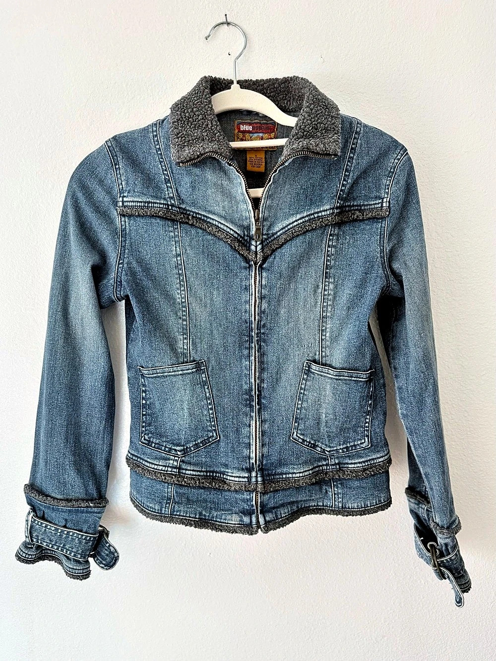 Blue Asphalt Denim Jacket Size Small